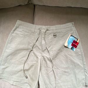 Vintage Gloria Vanderbilt shorts with draw string elastic band waist Sz 8